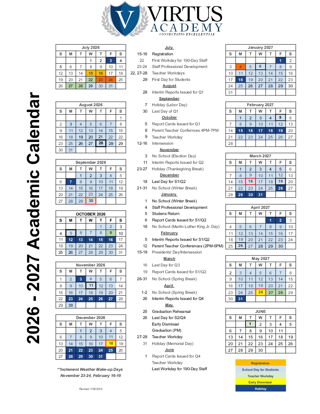 FINAL 2026-27 Academic Calendar - Calendar